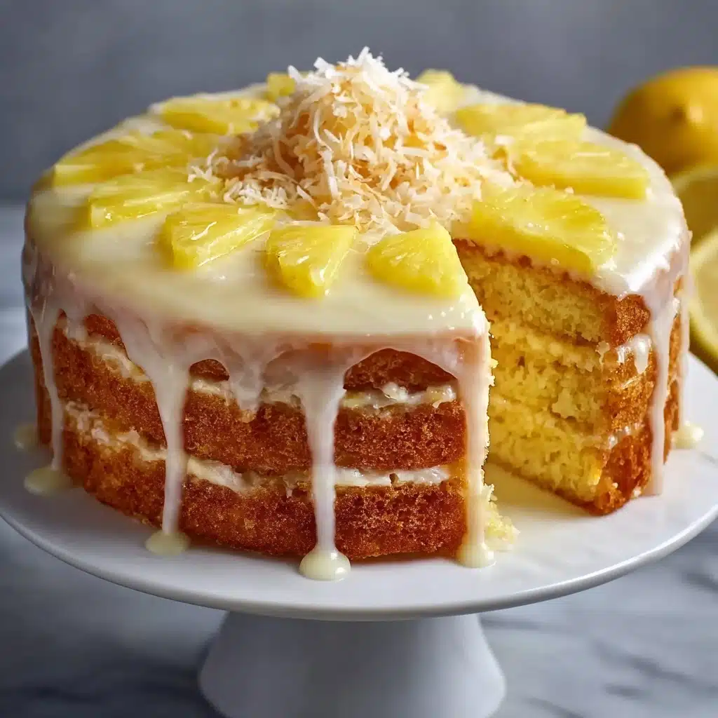 Pineapple Juice Cake Recipe - Recipe Image
