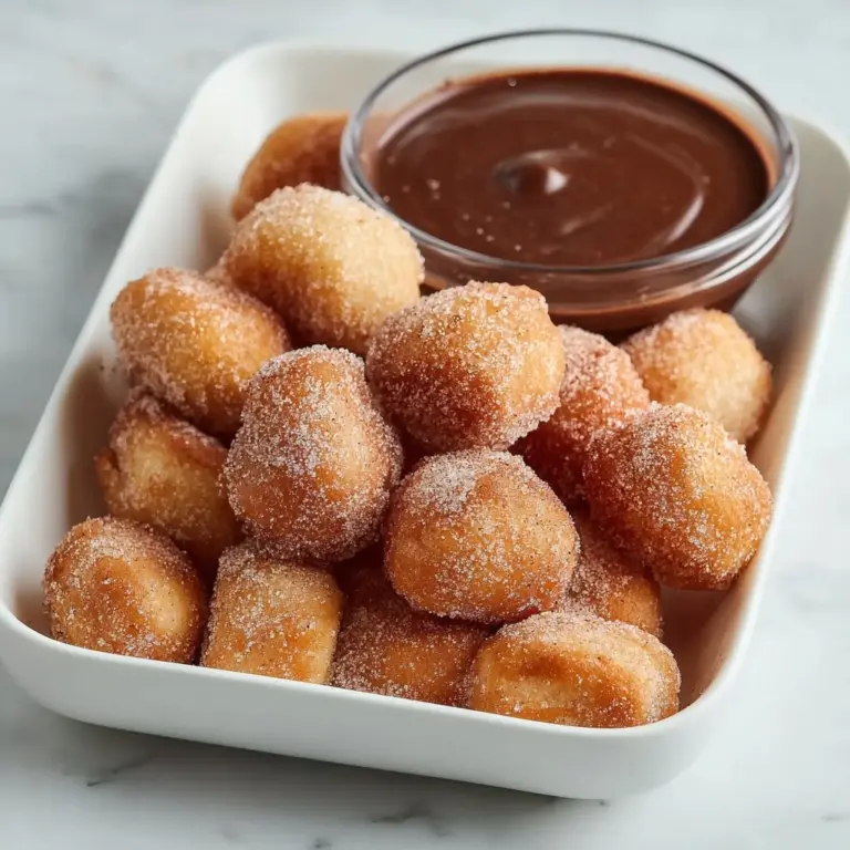 Sweet Air Fryer Churro Bites Recipe