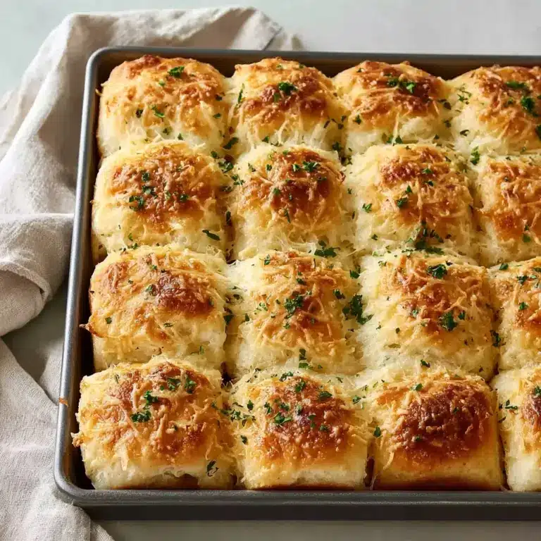 Garlic Parmesan Focaccia Bread Recipe