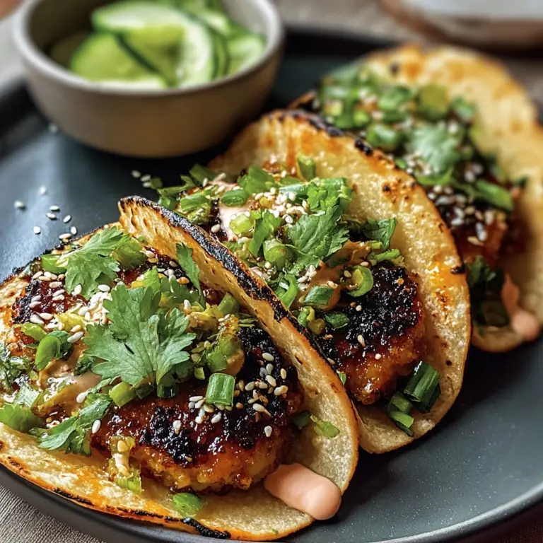 Smash Dumpling Tacos Recipe