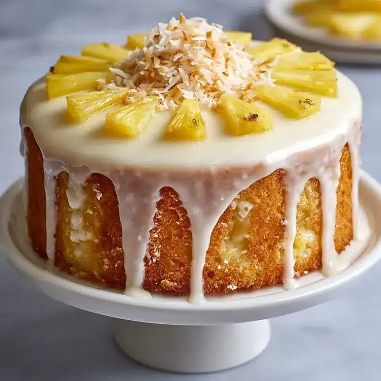 Pineapple Juice Cake Recipe