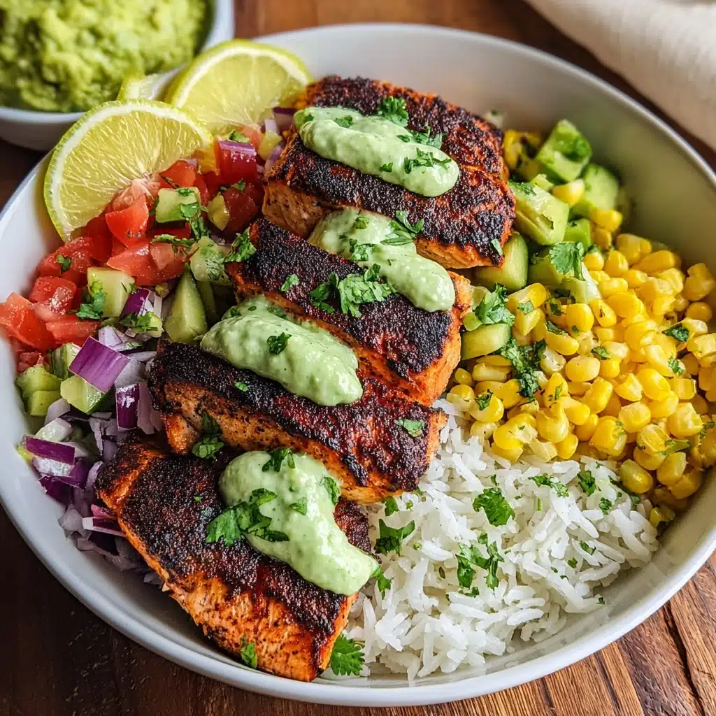 Blackened Fish Taco Bowls Recipe - Recipe Image