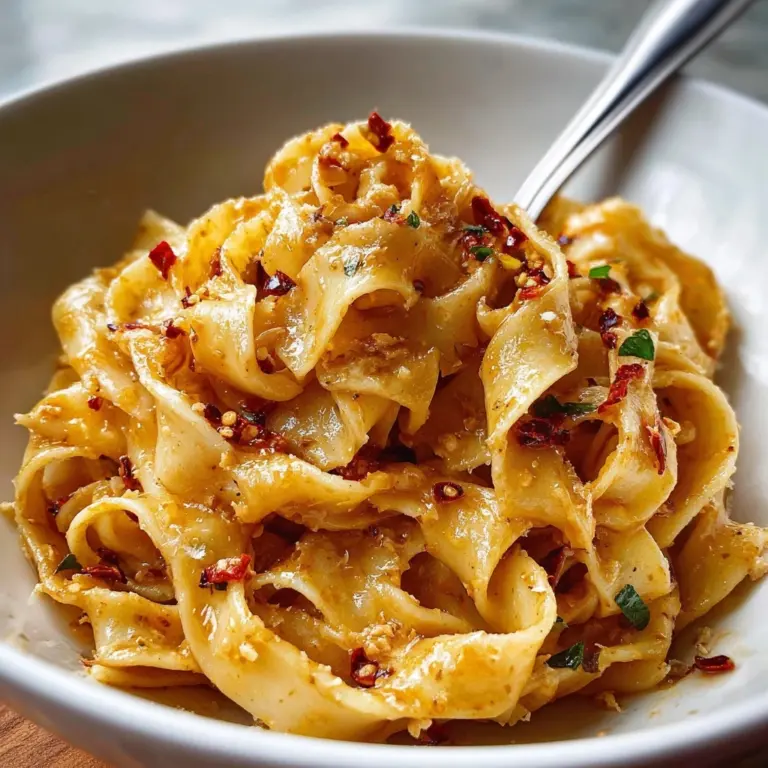 Aromatic Garlic Chilli Noodles with Soy and Vinegar