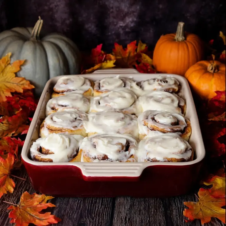 Apple Cider Cinnamon Rolls with Browned Butter Icing Recipe