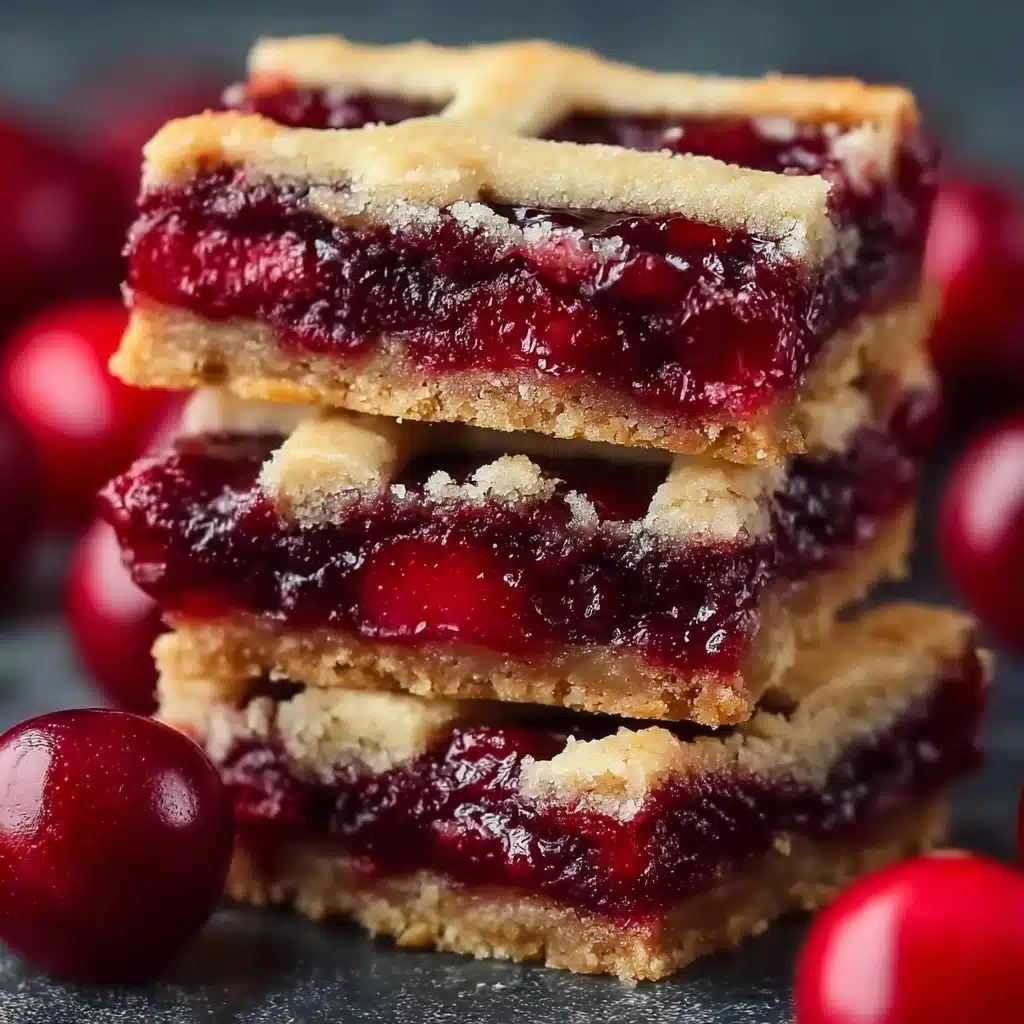 Easy Cherry Pie Bars Recipe - Recipe Image