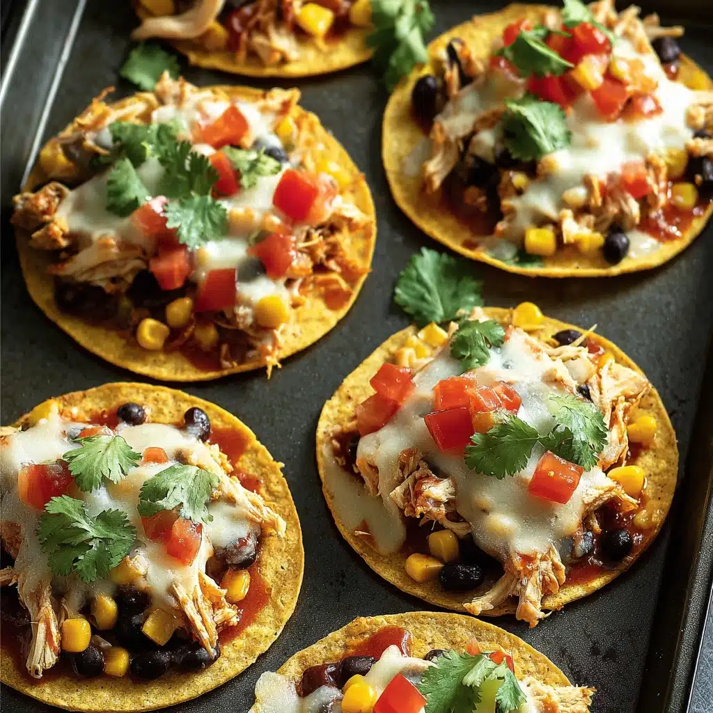 Mexican Rotisserie Chicken Tostadas Recipe - Recipe Image