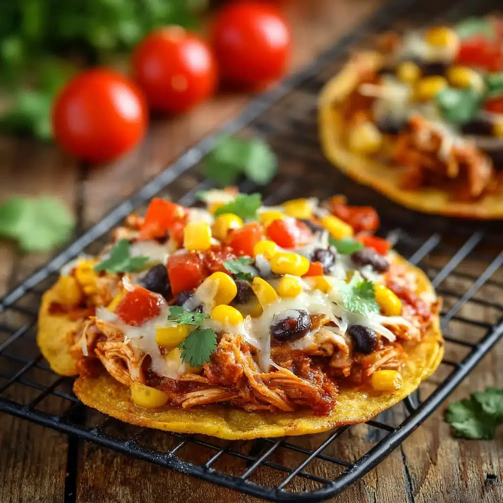 Mexican Rotisserie Chicken Tostadas Recipe - Recipe Image