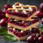 Easy Cherry Pie Bars Recipe