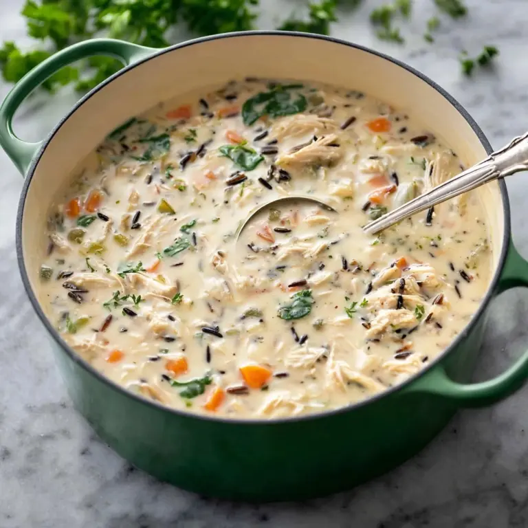 Chicken and Wild Rice Soup Recipe