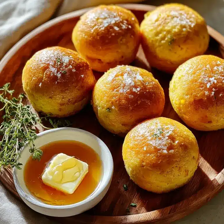 Southern-Style Honey Butter Cornbread Poppers Delight Recipe
