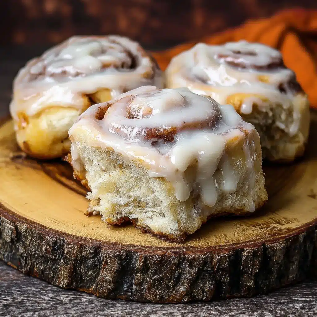 Apple Cider Cinnamon Rolls with Browned Butter Icing Recipe - Recipe Image