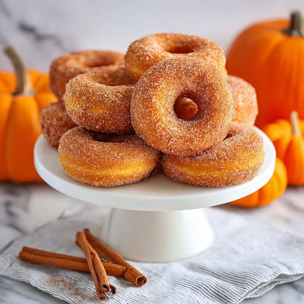 Easy Baked Pumpkin Donuts Recipe - Recipe Image