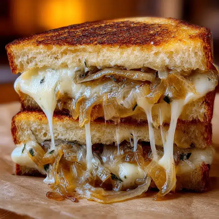 French Onion Grilled Cheese Sandwich Recipe