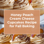 Honey Peach Cream Cheese Cupcakes Recipe