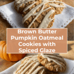 Brown Butter Pumpkin Oatmeal Cookies Recipe