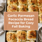 Garlic Parmesan Focaccia Bread Recipe
