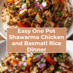 Irresistible One Pot Shawarma Chicken and Rice Recipe