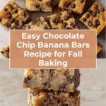 Chocolate Chip Banana Bars Recipe