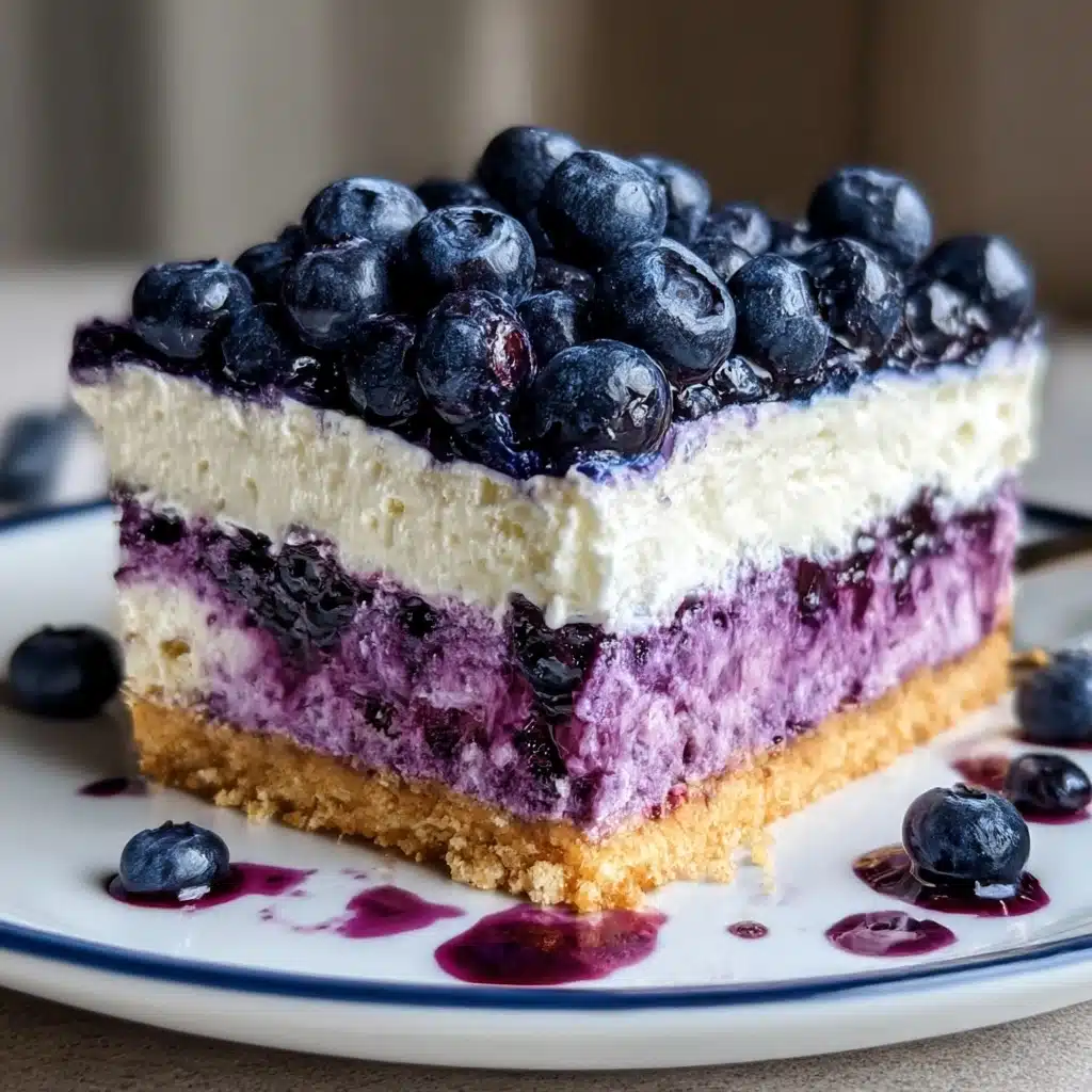 Nova Scotia Blueberry Cream Cake Recipe - Recipe Image