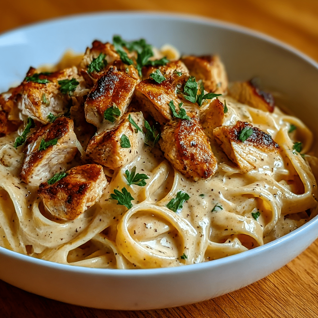 Cowboy Butter Chicken Linguine in 30 Minutes Recipe - Recipe Image