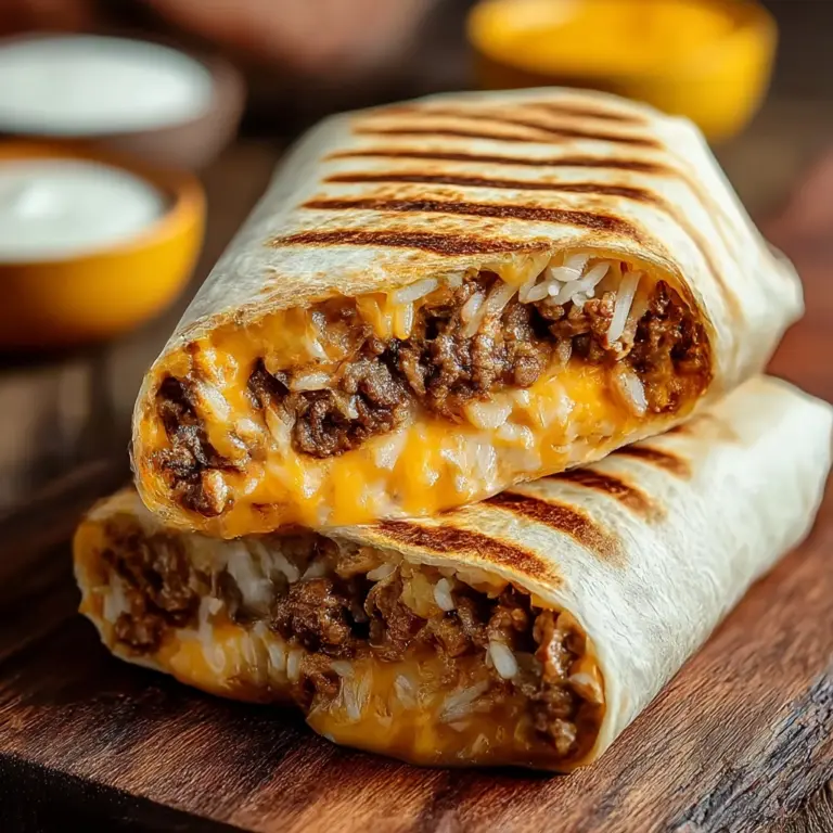 Easy Grilled Cheese Burrito (Taco Bell Copycat) Recipe