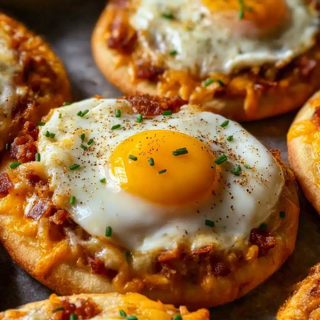 English Muffin Breakfast Pizza Recipe - Recipe Image