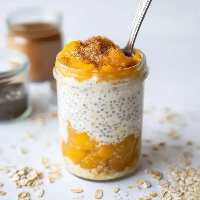 Pumpkin Overnight Oats Recipe