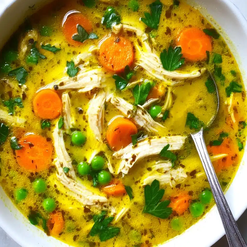 Anti Inflammatory Turmeric Chicken Soup Recipe - Recipe Image