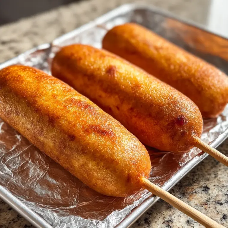 Jalapeño Cheddar Corn Dogs Recipe