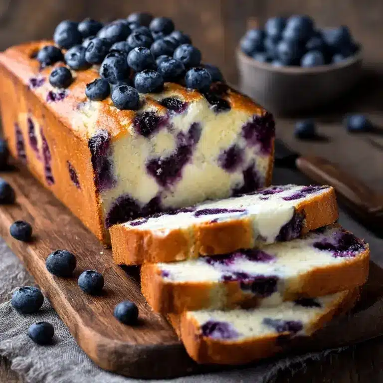 Blueberry Cream Cheese Bread Recipe