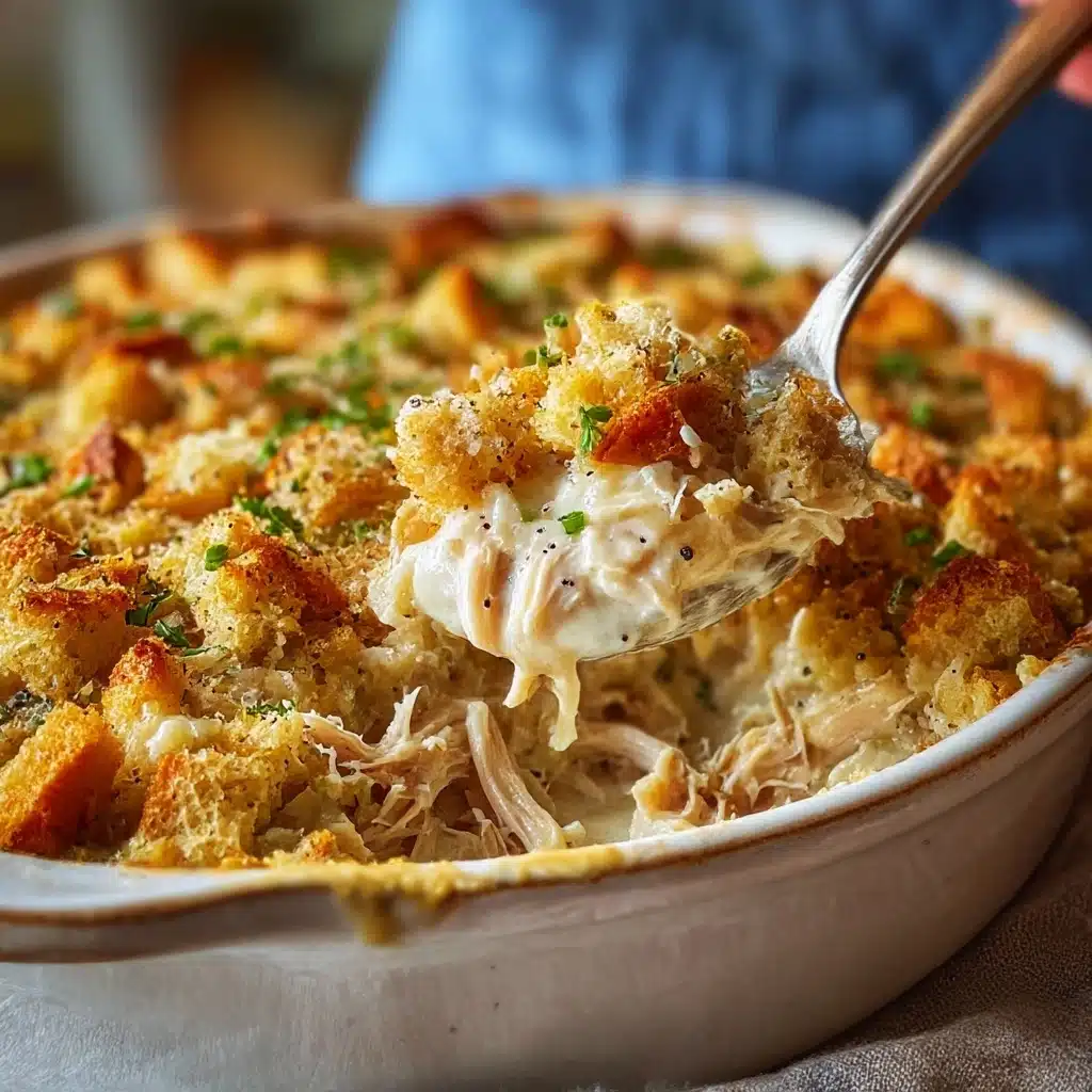 Dolly's Chicken and Stuffing Casserole Recipe - Recipe Image