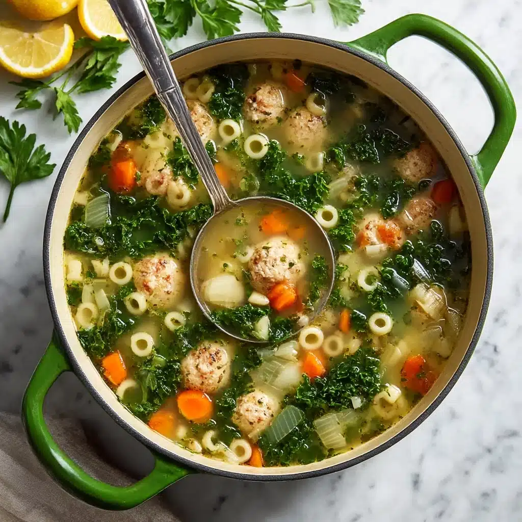 Chicken Meatball Soup Recipe - Recipe Image