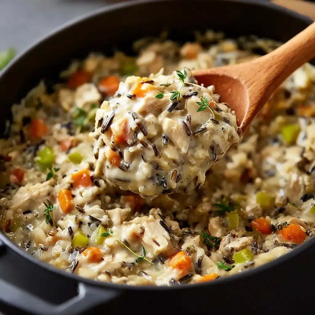 Chicken Wild Rice Casserole Recipe - Recipe Image