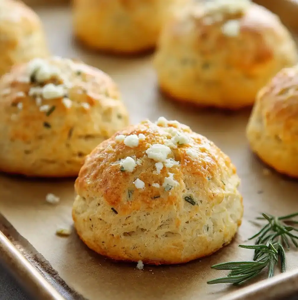 Rosemary Goat Cheese Biscuits Recipe