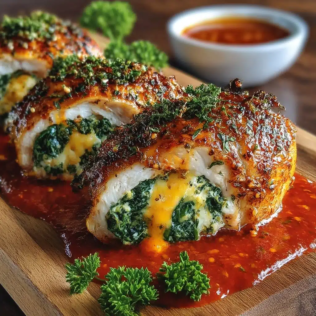 Herbed Ricotta Stuffed Chicken Rolls Recipe - Recipe Image