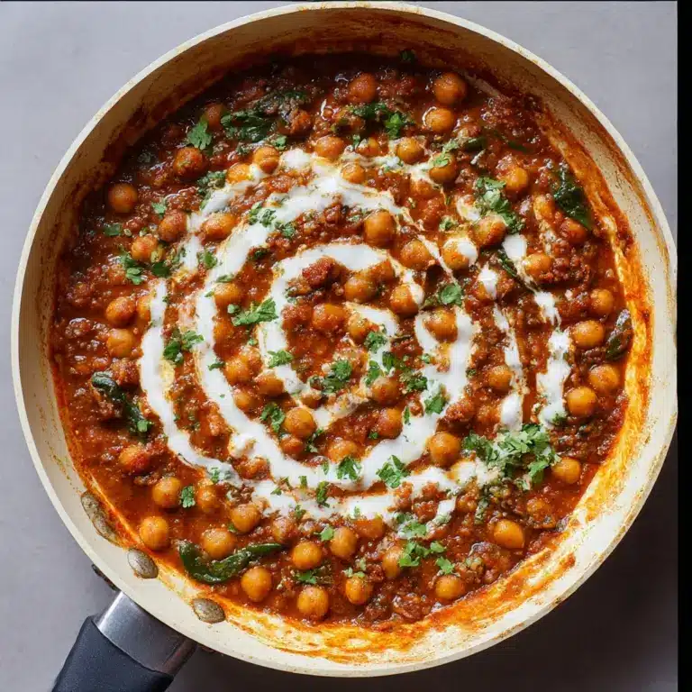 One-Pan Harissa Chickpeas Recipe