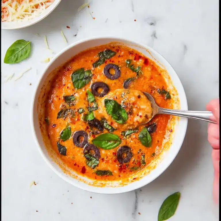 Cottage Cheese Pizza Bowl Recipe