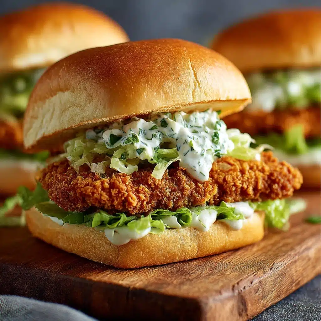 Crispy Chicken Caesar Sandwich Recipe - Recipe Image