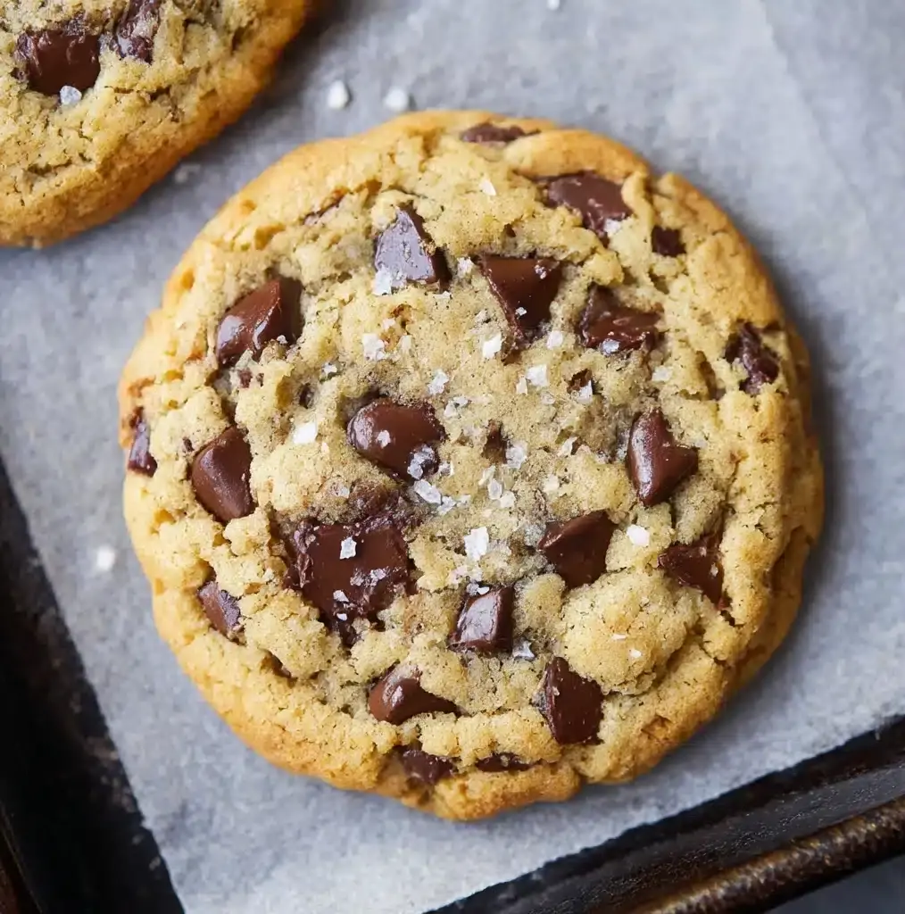 Giant Chewy Keto Chocolate Chip Cookies Recipe
