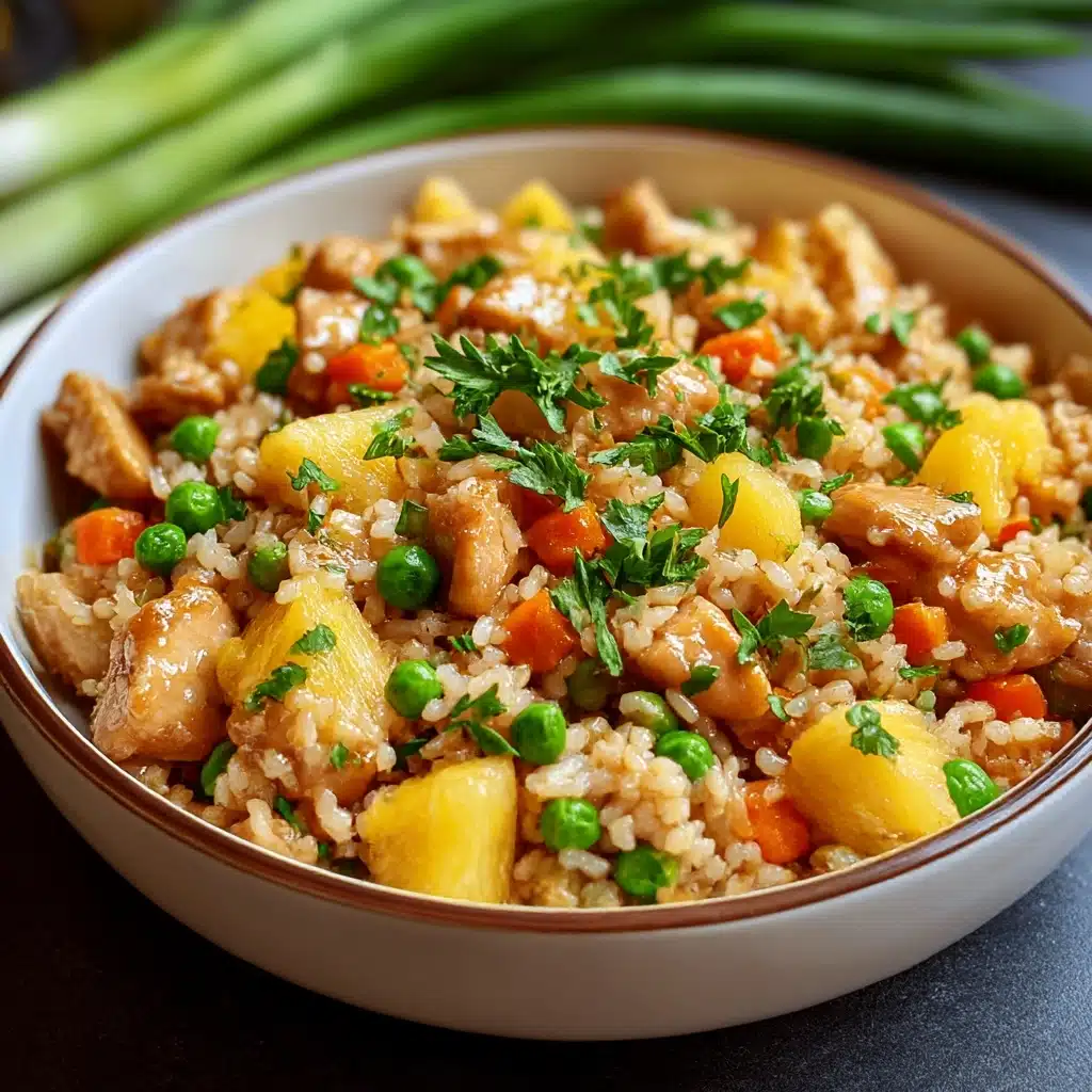 Pineapple Chicken Rice Recipe - Recipe Image