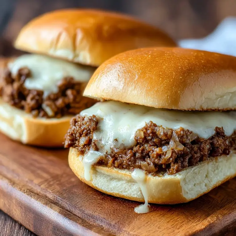 Irresistible Slow Cooker Ground Beef French Dip Sandwiches Recipe