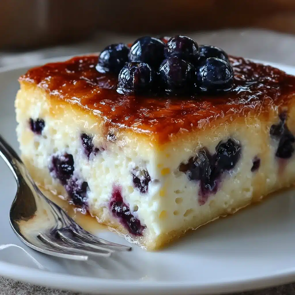 Blueberry Cottage Cheese Breakfast Bake Recipe - Recipe Image
