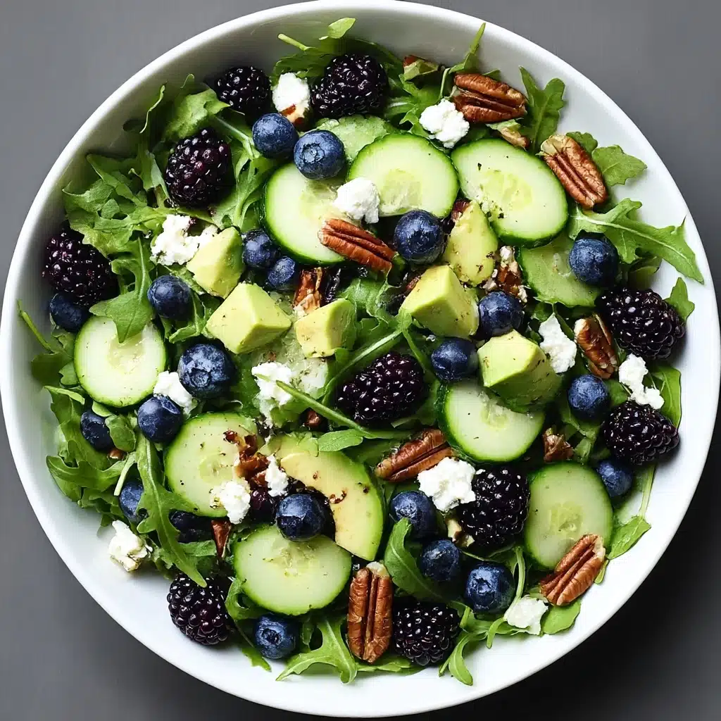 Blackberry, Avocado, and Arugula Salad: A Fresh Delight!   - Recipe Image