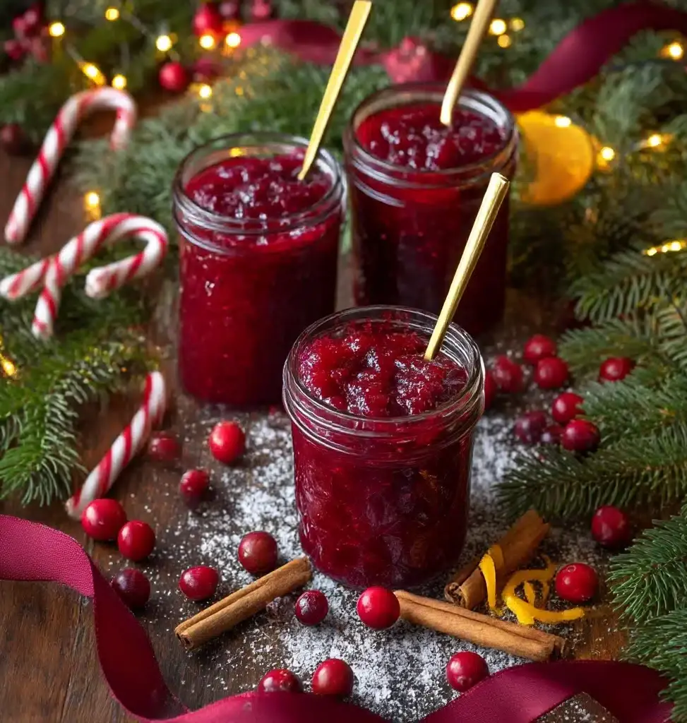 Sweet Christmas Cranberry Jam Recipe