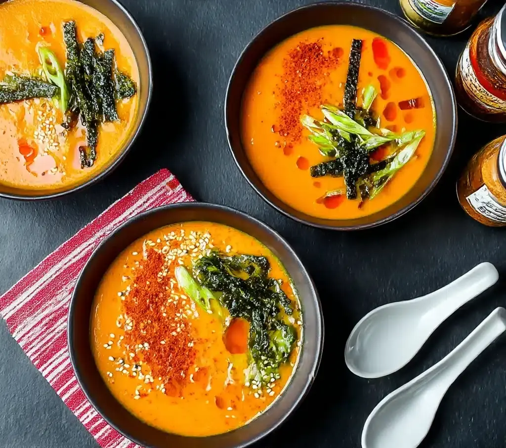 Carrot Ginger Miso Soup Recipe