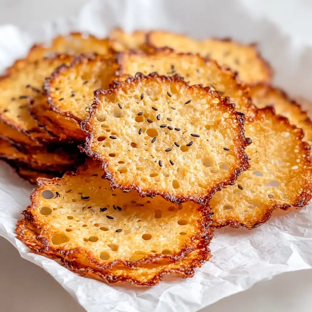 1 Ingredient Keto Cottage Cheese Chips Recipe - Recipe Image