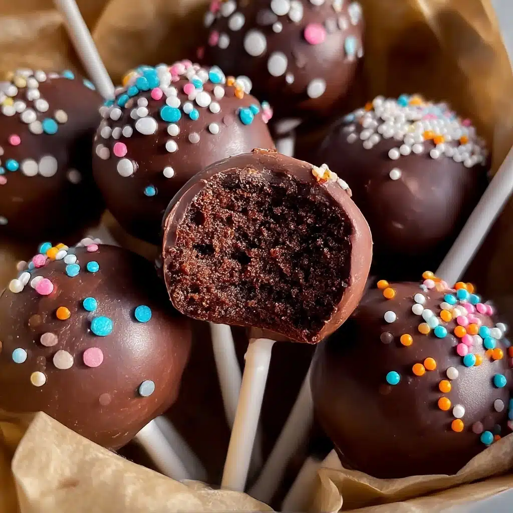 Chocolate Cake Pops: A Sweet Treat for Any Occasion Recipe - Recipe Image