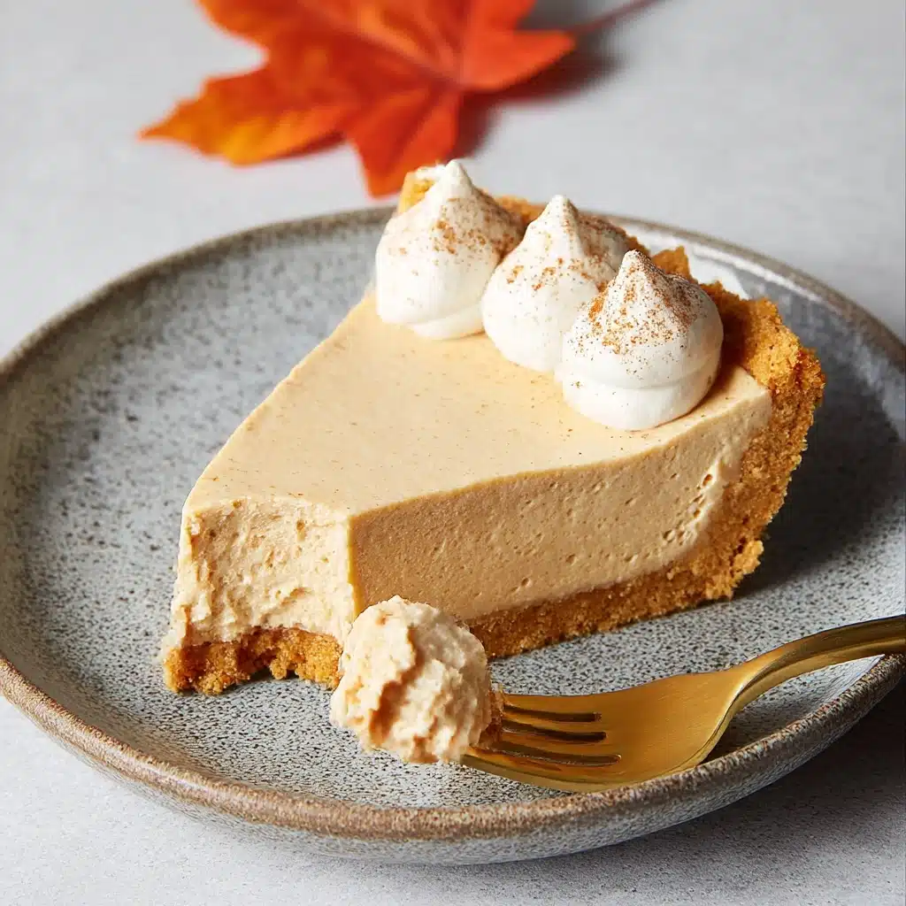 Easy No-Bake Pumpkin Cheesecake Recipe - Recipe Image