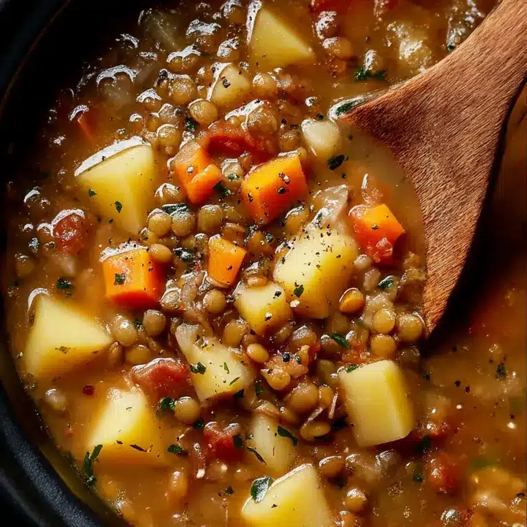 Hearty Lentil and Potato Soup Recipe