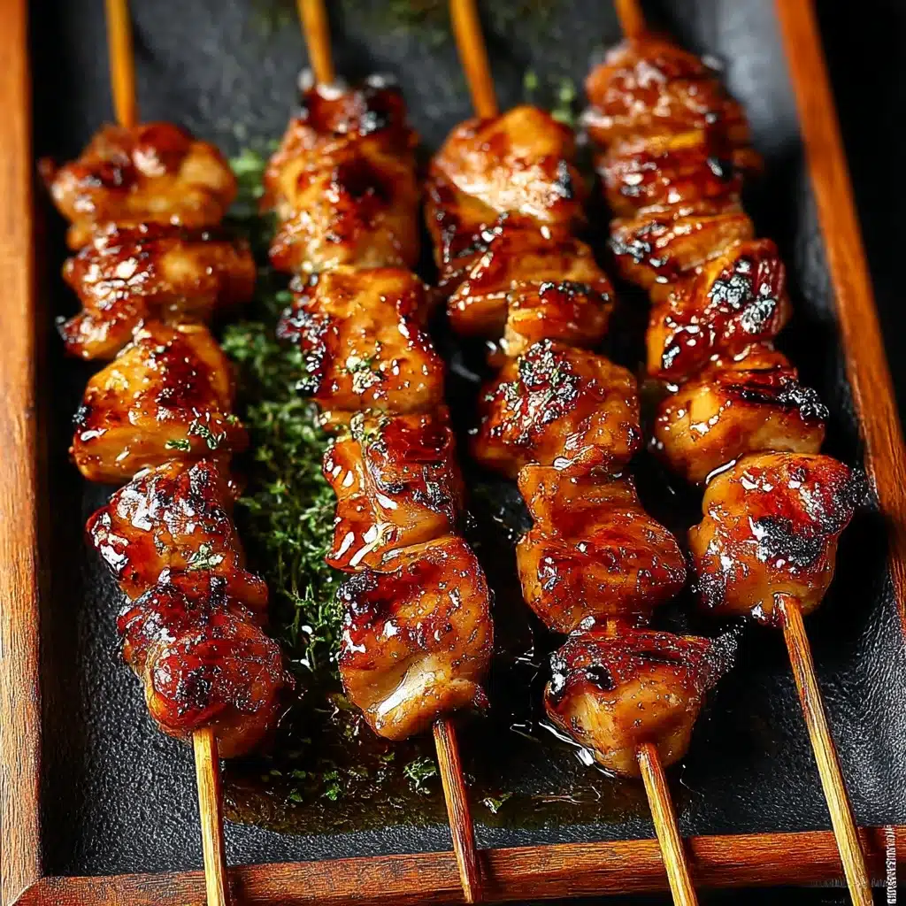 Thai Coconut Chicken Skewers Recipe - Recipe Image